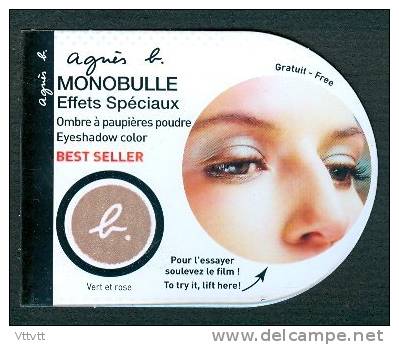 AGNES B. : Monobulle Effets Spéciaux, Echantillon Ombre De Paupière Poudre, Eyeshadow Color (Neuf) - Modern (from 1961)