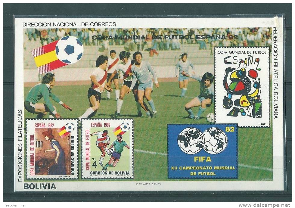 Bolivie: Michel - BF 124 ** - 1982 – Espagne