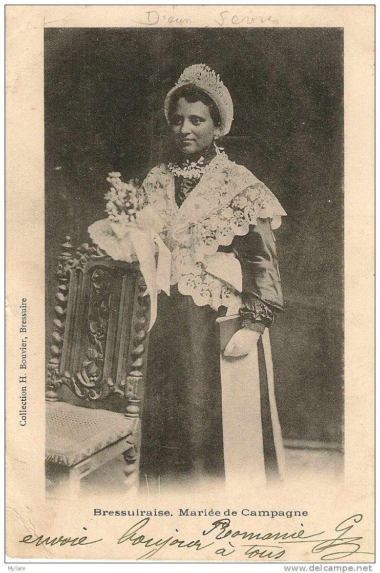 Cpa Bressuire Mariée De Campagne - Bressuire