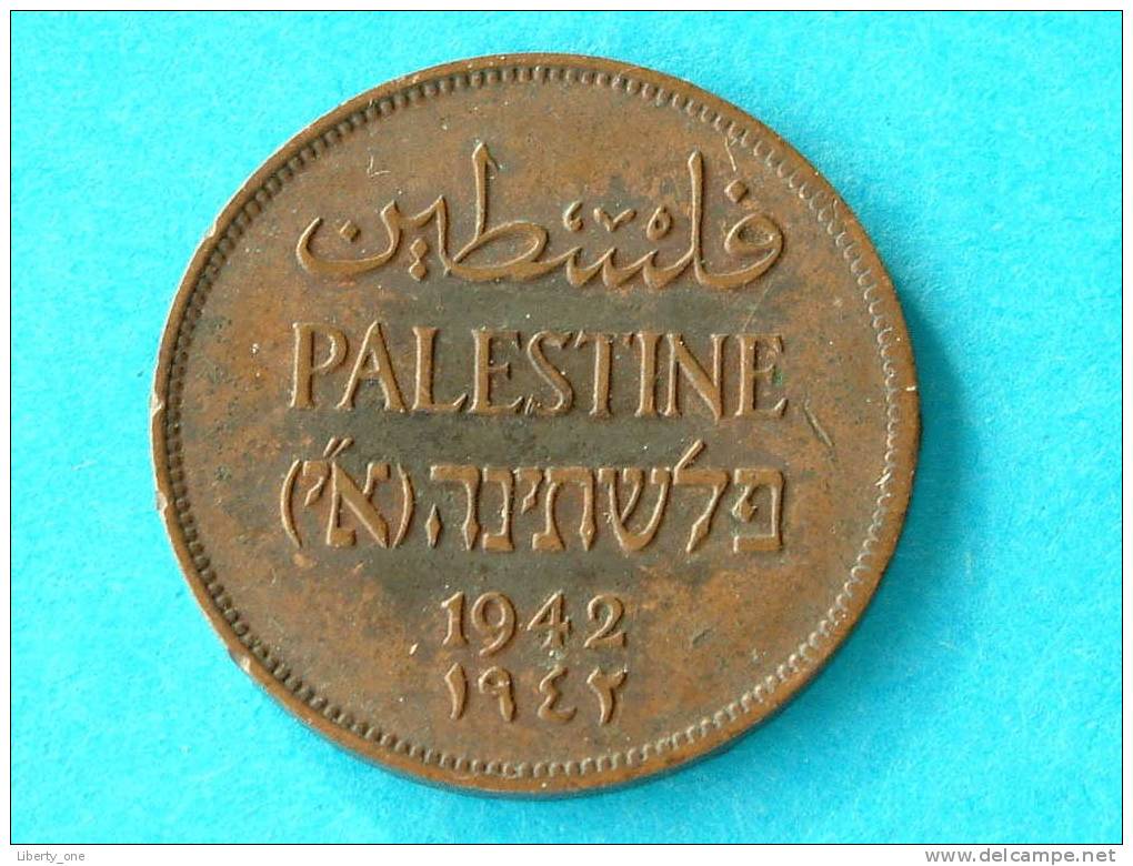 2 MILS PALESTINE 1942 / KM 2 (  For Grade, Please See Photo ) !! - Autres – Asie