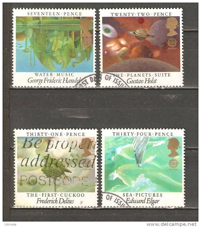 UNITED KINGDOM 1985 - EUROPA - CPL. SET  -  USED OBLITERE GESTEMPELT - 1985