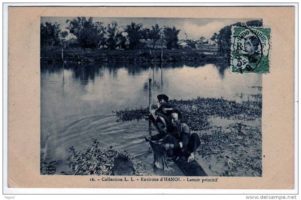 Vietnam : Tonkin : Environs D´Hanoi : Lavoir Primitif - Vietnam