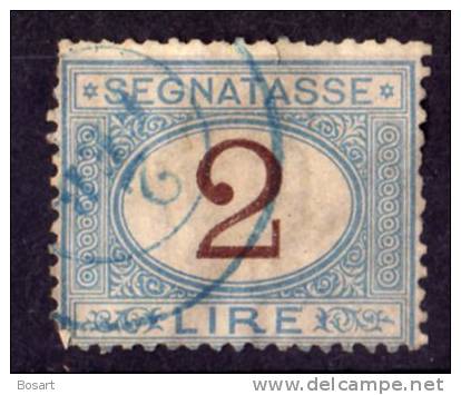 Italie Royaume Taxe T.Ob  N°14 1870.74. C.25 € - Taxe