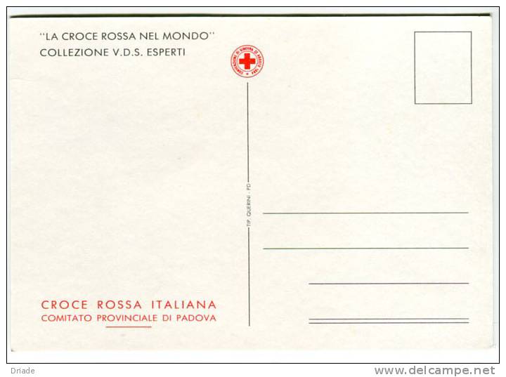 CARTOLINA CROCE ROSSA ITALIANA SEZIONE PADOVA - Rotes Kreuz