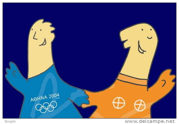 B27-28  @        2004  Athens Olympic Games  , ( Postal Stationery , Articles Postaux ) - Verano 2004: Atenas