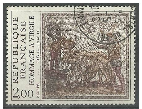 FRANCE - 1981 - Yvert 2174 - Hommage A Virgile. - Used Stamps