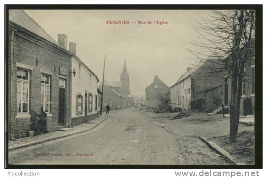 59 FEIGNIES / Rue De L'Eglise / - Feignies