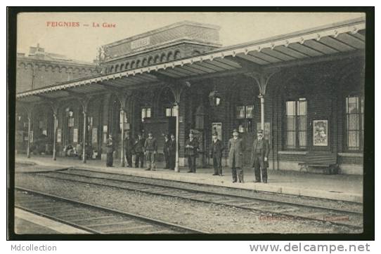 59 FEIGNIES / La Gare / - Feignies