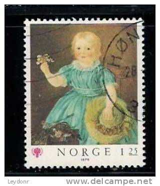 Norge - Norway - Girl By Mathias Stoltenberg - Used Stamps