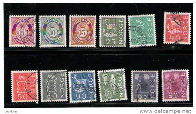 Norge - Norway - Used Stamps