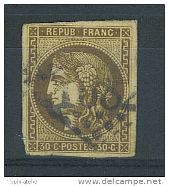 VEND   N° 47 , G.C. 1682 - 1870 Emisión De Bordeaux