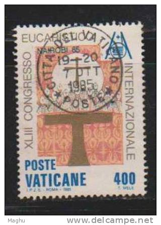 Vatican Used, 1985 Assembly Of Bishops, - Oblitérés