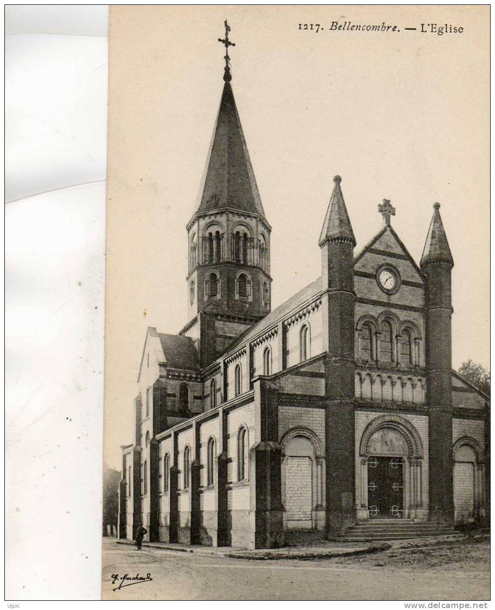 CPA - 76 - BELLENCOMBRE - L´Eglise  - 559 - Bellencombre