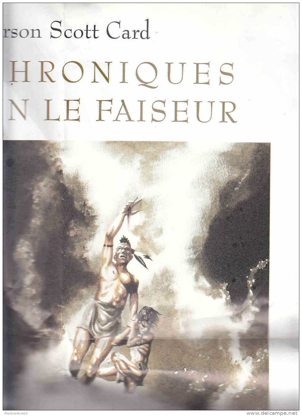 Magnifique Affichette 35x50 Cm Publicitaire Atalante Card Les Chroniques D'alvin Le Faiseur Illustration Seyer - L'Atalante