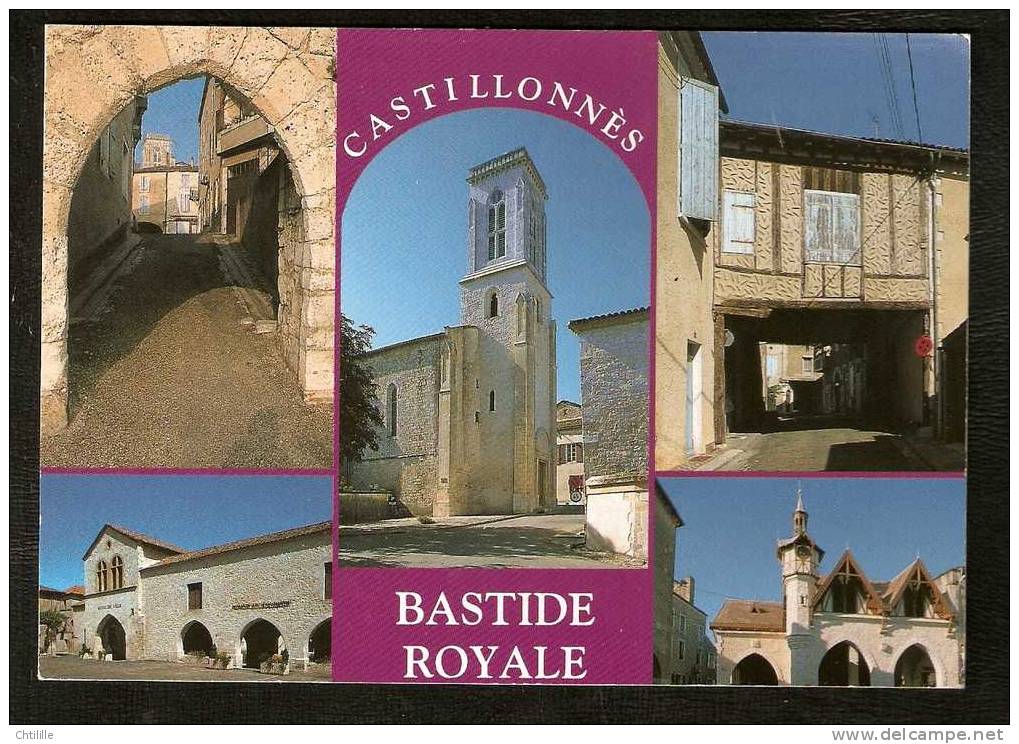 CP675 * 1 CPSM Castillonnes Bastide Lot Et Garonne - Other & Unclassified