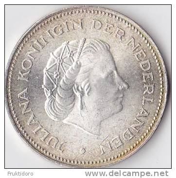 Coin The Netherlands - Pays Bas - Nederland 10 Guilders 1970 Queen Juliana - Zilveren En Gouden Munten