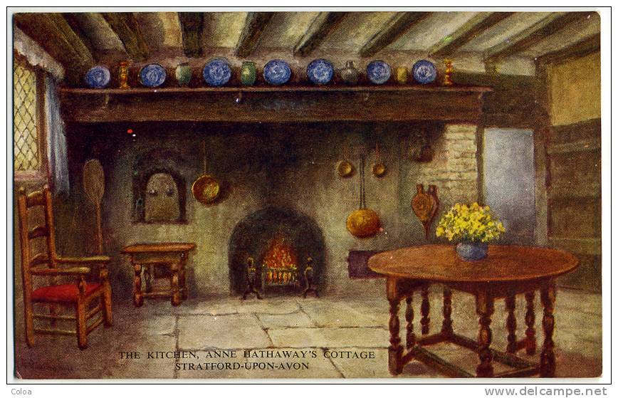 The Kitchen Anne Hattaway’s Cottage Stratford Sur Avon - Stratford Upon Avon