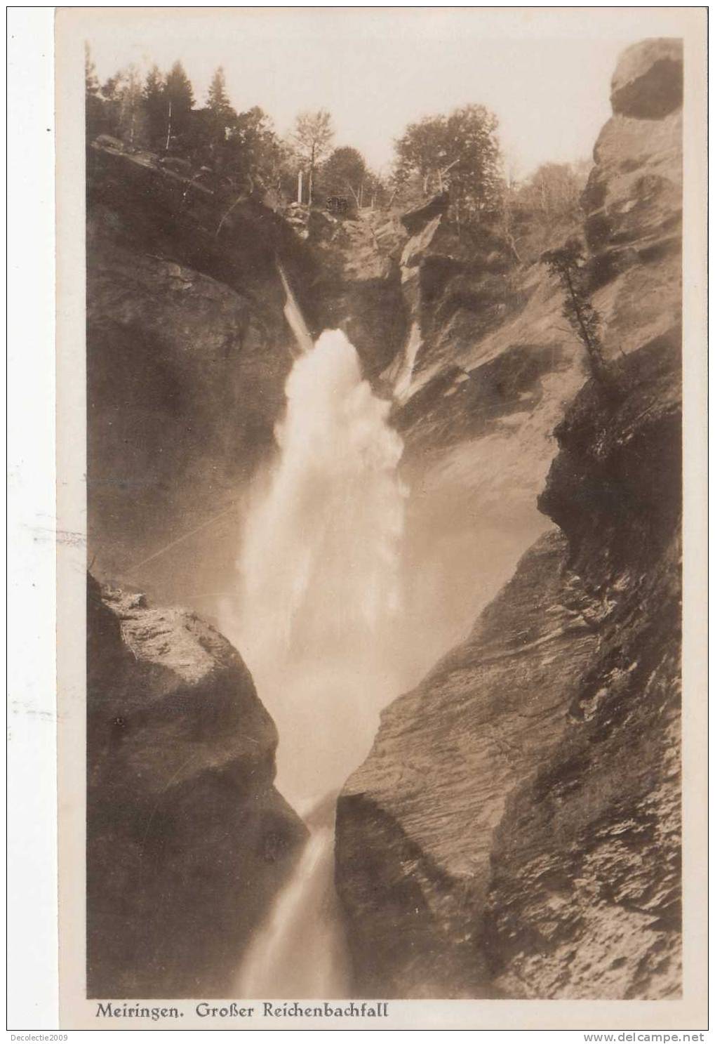 B17091 Meireingen Grosser Reichenbachfall Not Used Perfect Shape - Reichenbach Im Kandertal