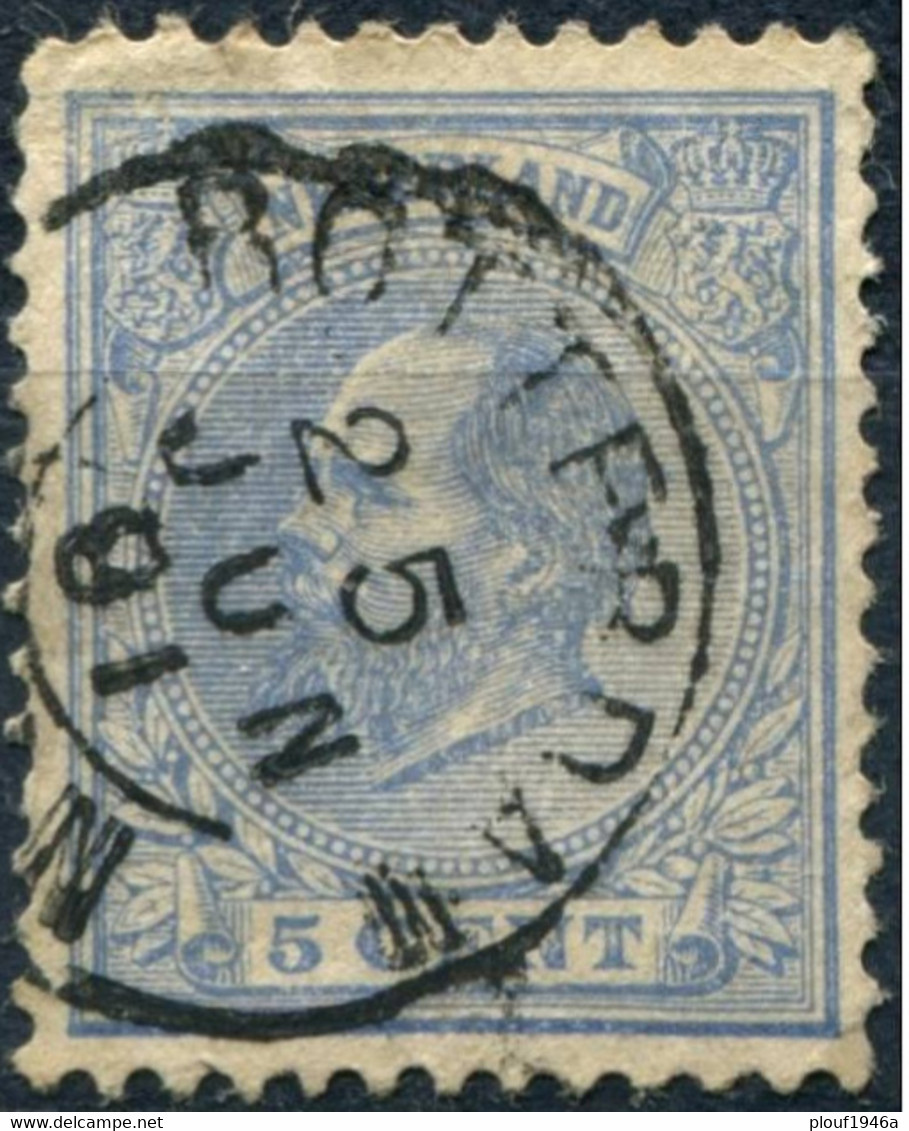 Pays : 384  (Pays-Bas : Guillaume III)   Yvert Et Tellier N° :   19 (o) [12½ ] - Used Stamps