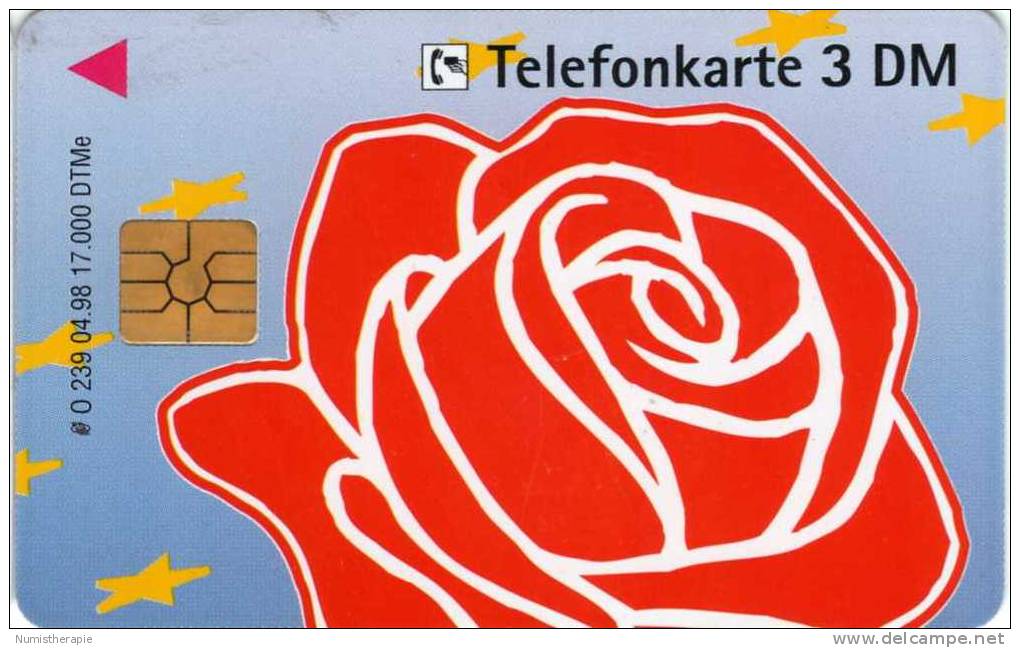 Télécarte Allemagne Numistherapie : Pièce 1 Euro - Francobolli & Monete