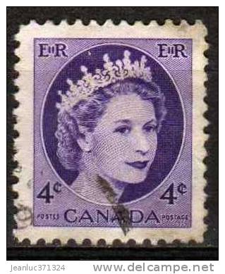 N° 270 O Y&T 1954 Elizabeth II - Used Stamps