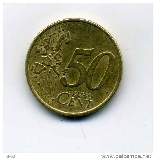 - PAYS-BAS   EURO 50 C. 2001 - Nederland