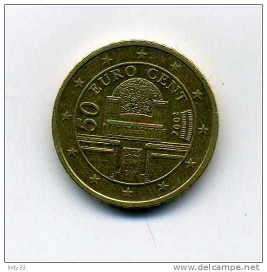 - AUTRICHE    EURO 50 C. 2002 - Austria