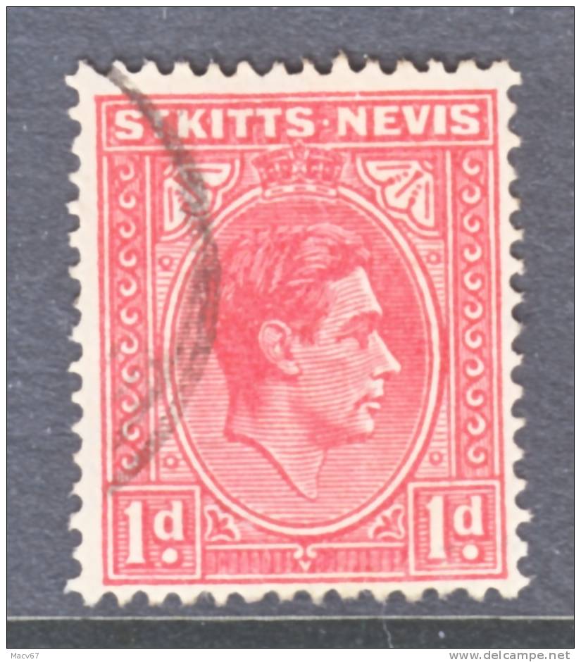 St. Kitts- Nevis 80   (o)  Wmk 4 - St.Christopher-Nevis-Anguilla (...-1980)