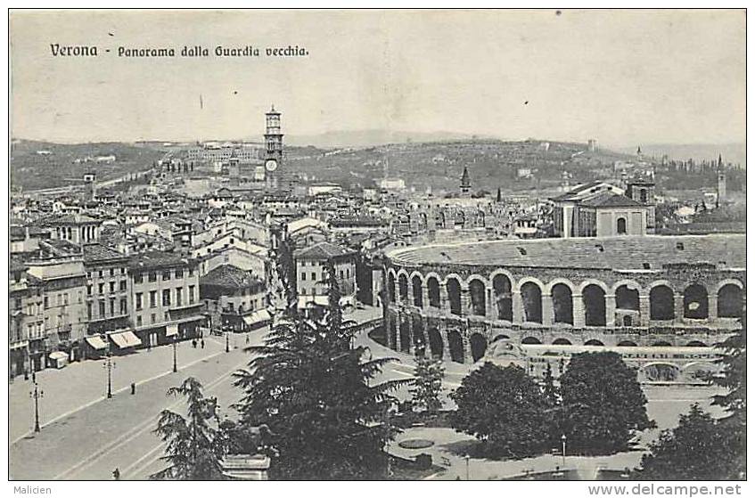 Italie  - Ref A01- Verona   - Carte Bon Etat - - Verona