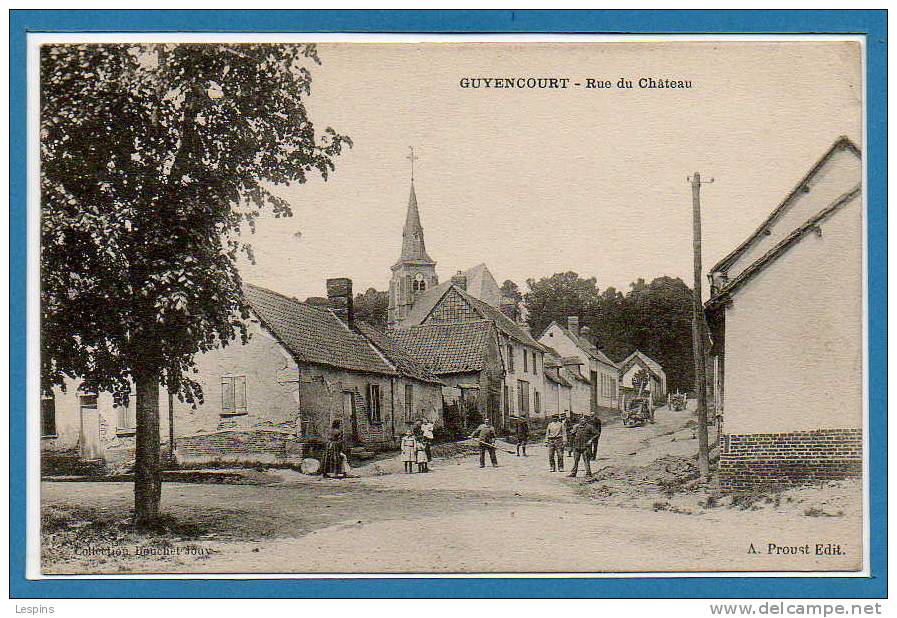 78 - GUYENCOURT  --  Rue Du Château - Guyancourt