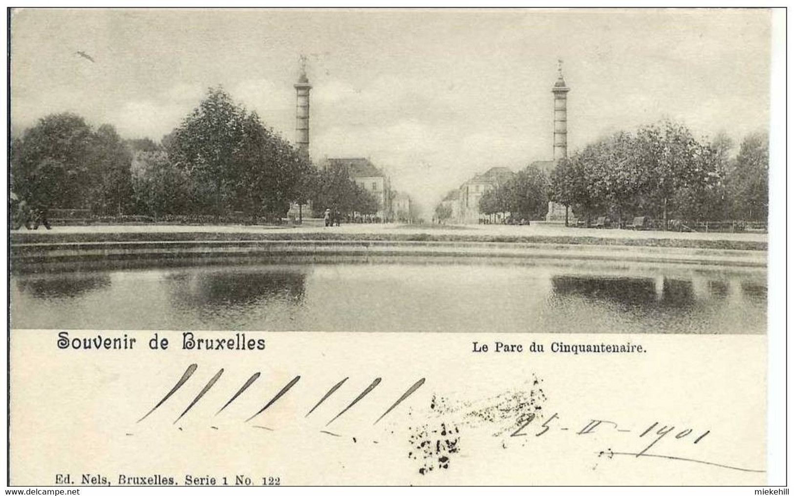 BRUXELLES-ETTERBEEK-LE PARC DU CINQUANTENAIRE Série Nels - Etterbeek