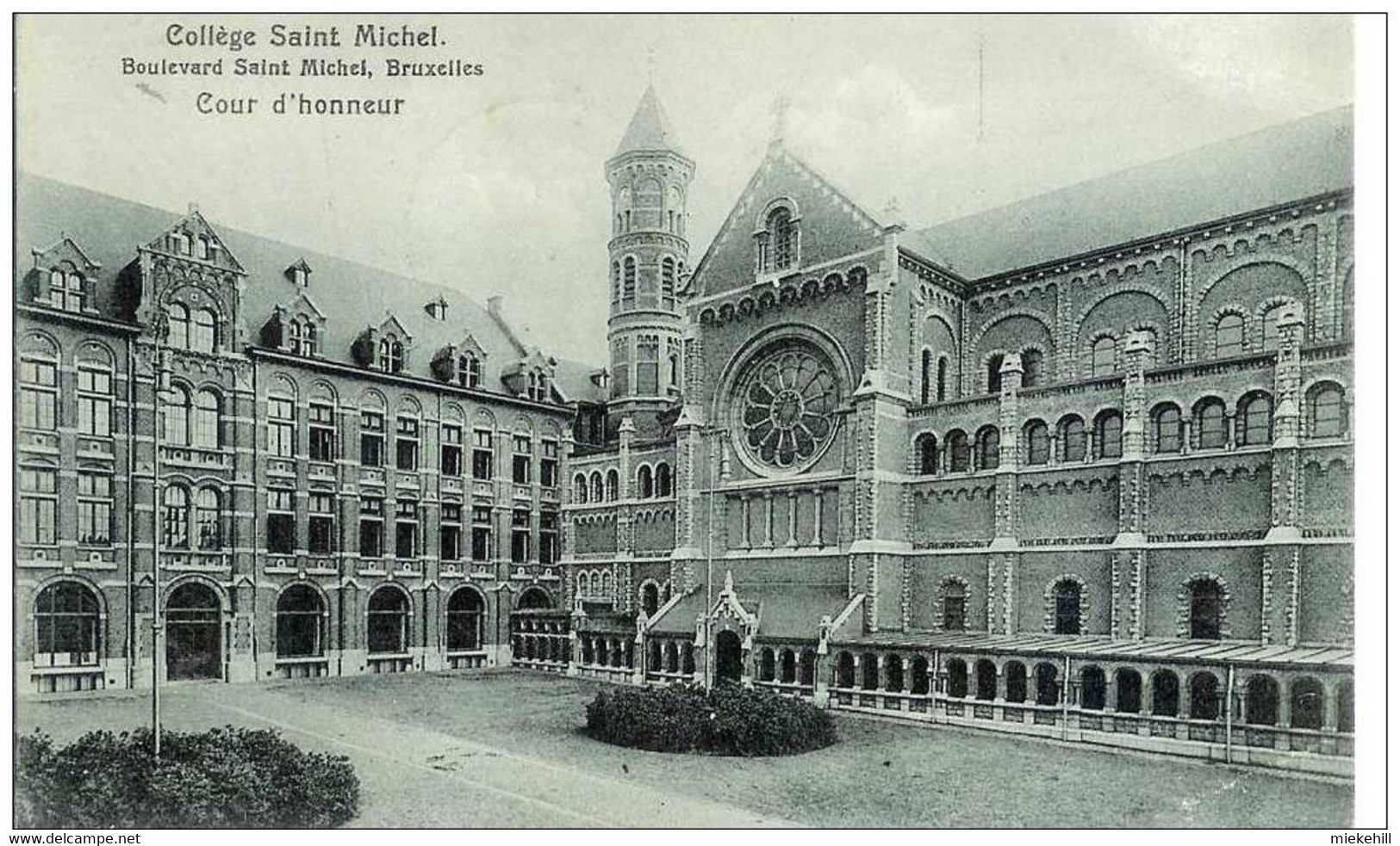 BRUXELLES-ETTERBEEK-COLLEGE  SAINT MICHEL-COUR D'HONNEUR - Etterbeek