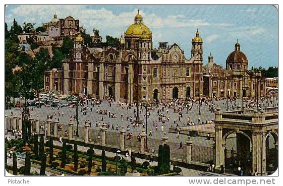 Mexique Mexico - Basilica Guadalupe - Shrine Église Church Basilique - Non Circulée - 2 Scans - Mexico