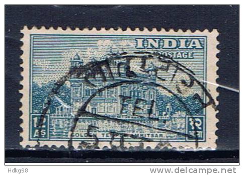 IND+ Indien 1949 Mi 201 Tempel - Usati