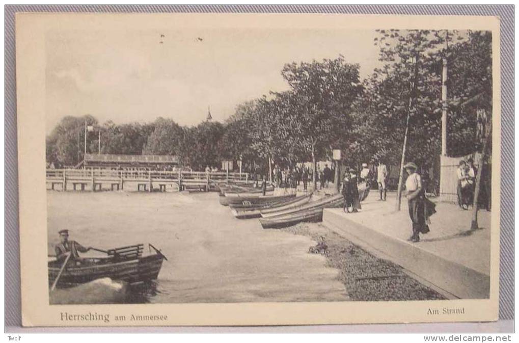 Herrsching Am Ammersee - Am Strand - Nr. 10899. - B.M. August Zerle, München, Viktoriastr. 1 - Herrsching