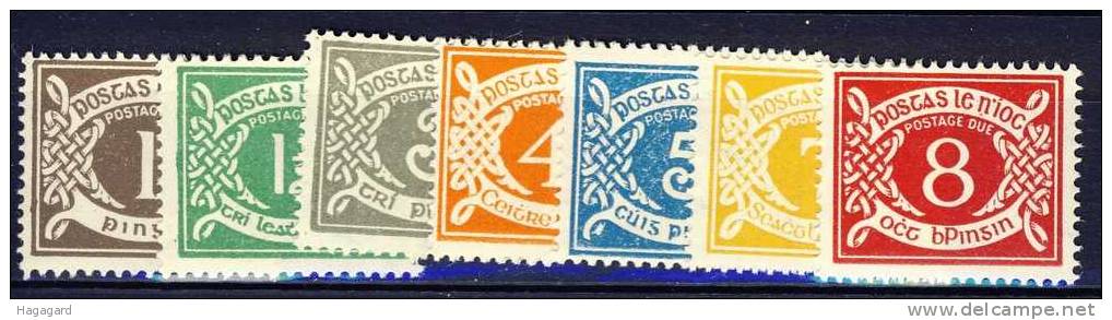 #Ireland 1971. Due. Michel 15-21. MNH(**) - Strafport