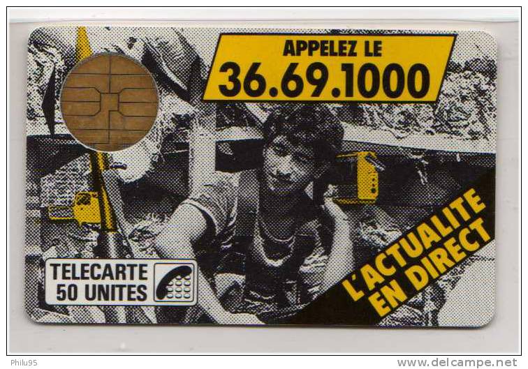 50 Unités L’Actualité En Direct  36.69.1000 - 1987