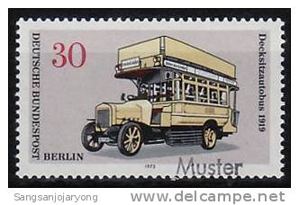 Specimen, Berlin Sc9N336 Public Transportation, Car, Bus. - Bus