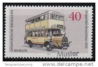 Specimen, Berlin Sc9N337 Public Transportation, Car, Bus. - Busses