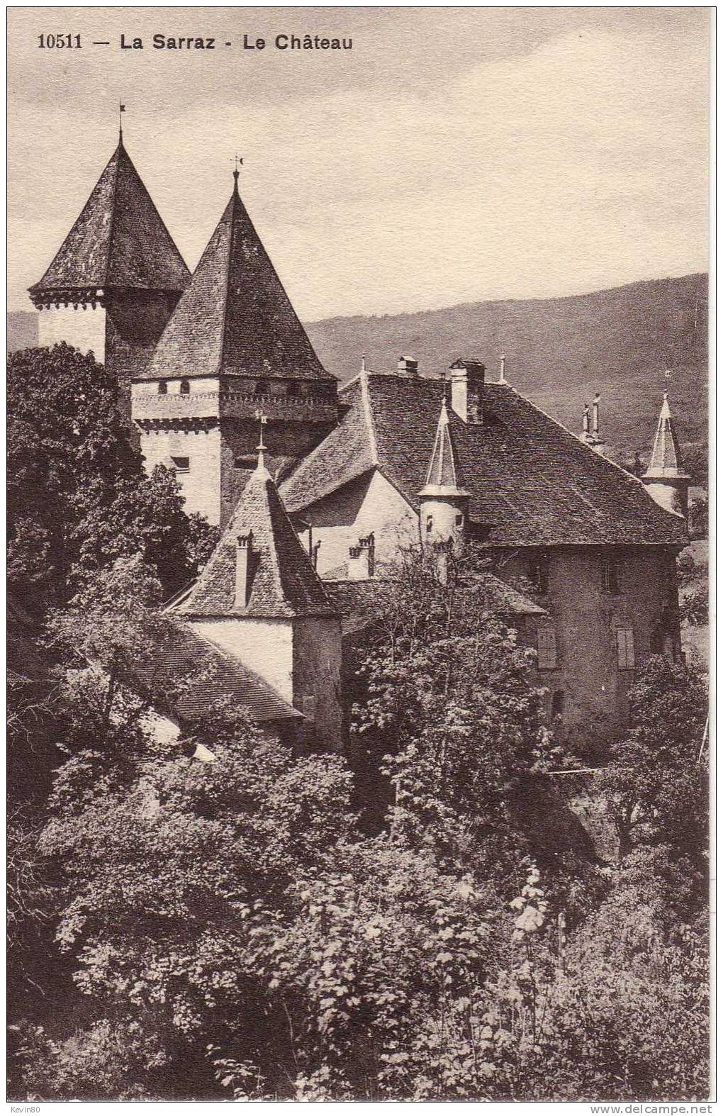 SUISSE VAUD La Sarraz Le Château - La Sarraz