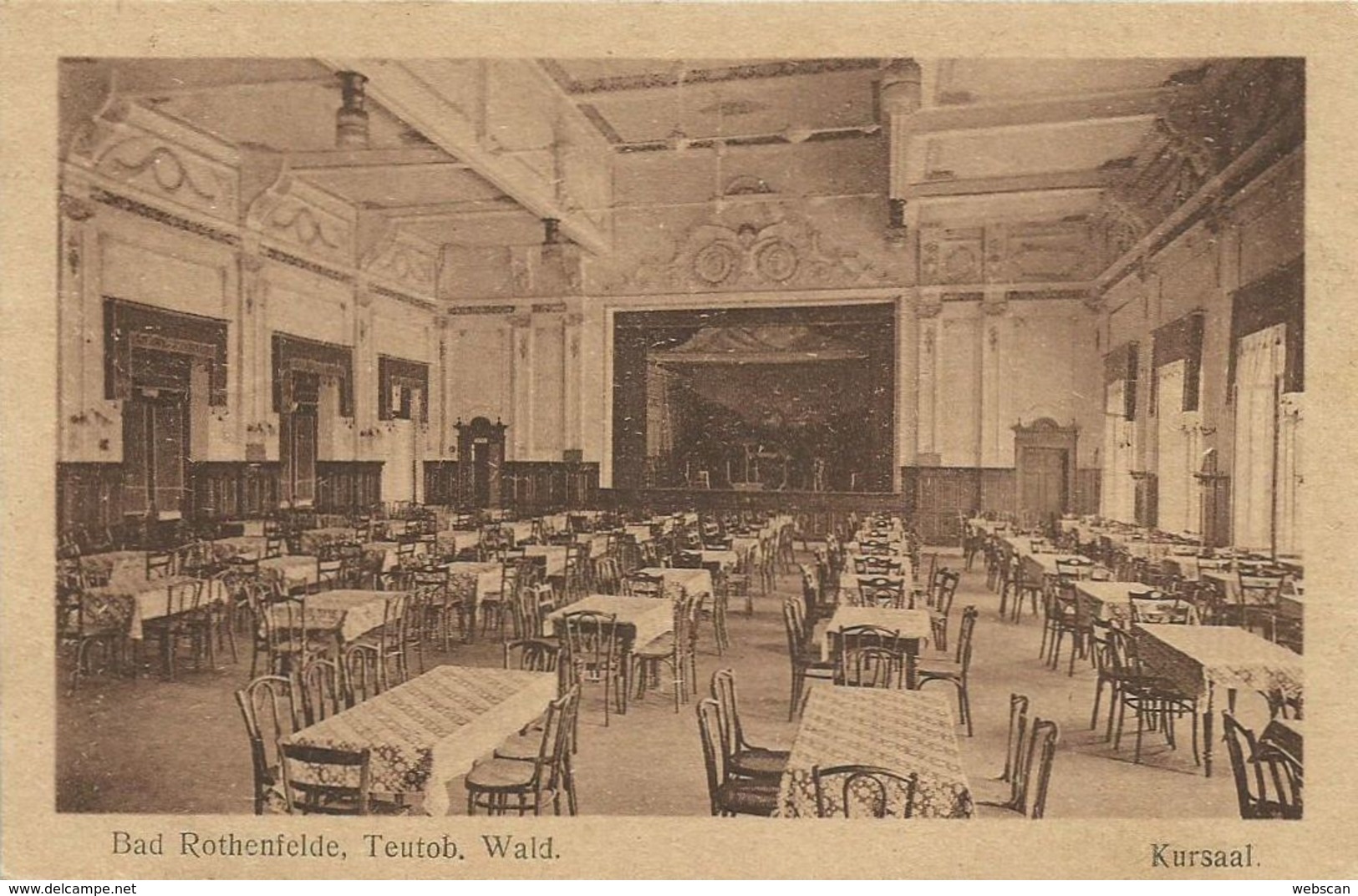 AK Bad Rothenfelde Teutoburger Wald Kursaal 1924 #01 - Bad Rothenfelde