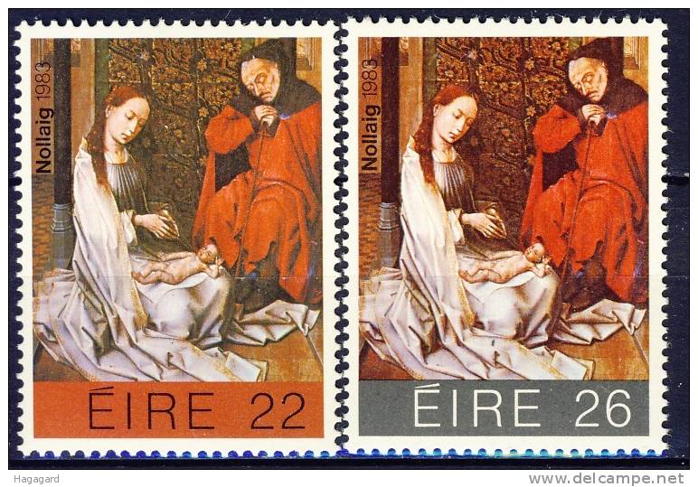 #Ireland 1983. Christmas. Michel 526-27. MNH(**) - Neufs