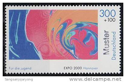Specimen, Germany ScB872 Expo 2000 Hanover (Muster, Muestra, Mihon) - Other & Unclassified