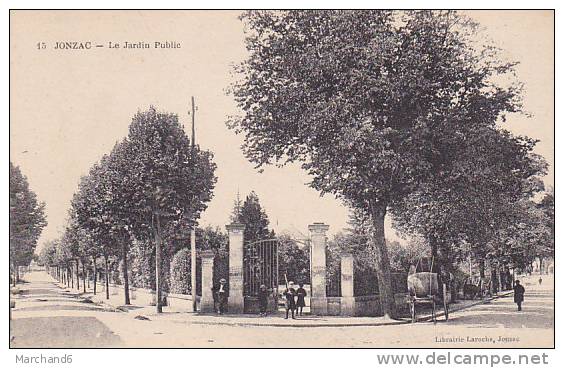 CHARENTE MARITIME JONZAC LE JARDIN PUBLIC - Jonzac