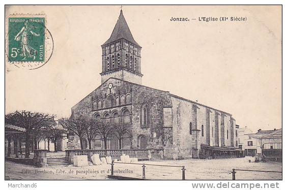 CHARENTE MARITIME JONZAC L EGLISE  Edit Berthon - Jonzac