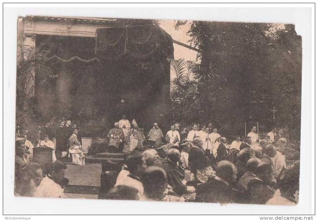 Brussel - Bruxelles Cérémonie De Reconnaissance Nationale Envers Le S. Coeur. Koekelberg 29 Juin 191 - Koekelberg