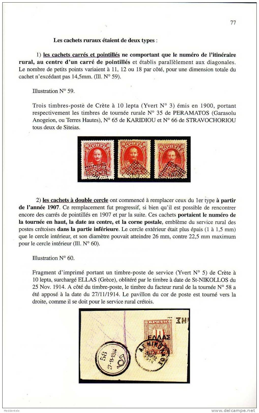 LA POSTE RURALE AU XIXème siècle en Belgique & Europe - RELIE N°87/100