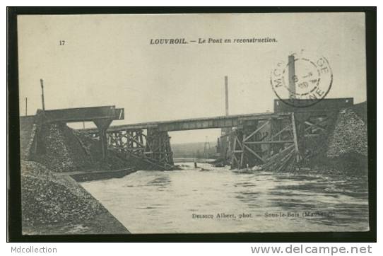 59 LOUVROIL / Le Pont En Reconstruction / - Louvroil