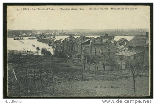 62 AVION / Le Marais, Maisons Dans L'eau / - Avion