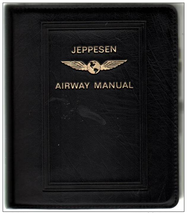 1990 Rare !!! JEPPESEN - AIRWAY MANUEL Services !!!! France - Pilote Navigation Aérienne Aéroports PORT GRATUIT - Manuals